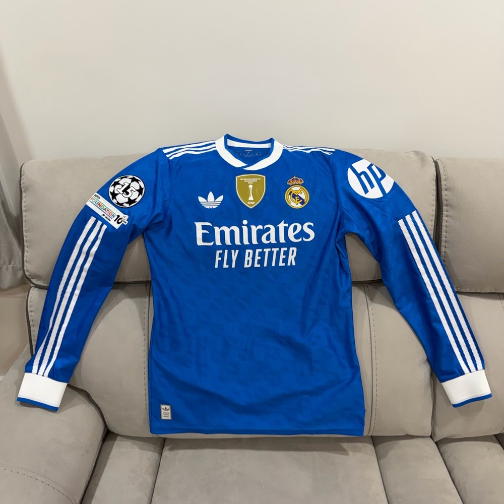 Authentic Adidas Real Madrid 3rd kit 25/26 long sleeve Jude Bellingham